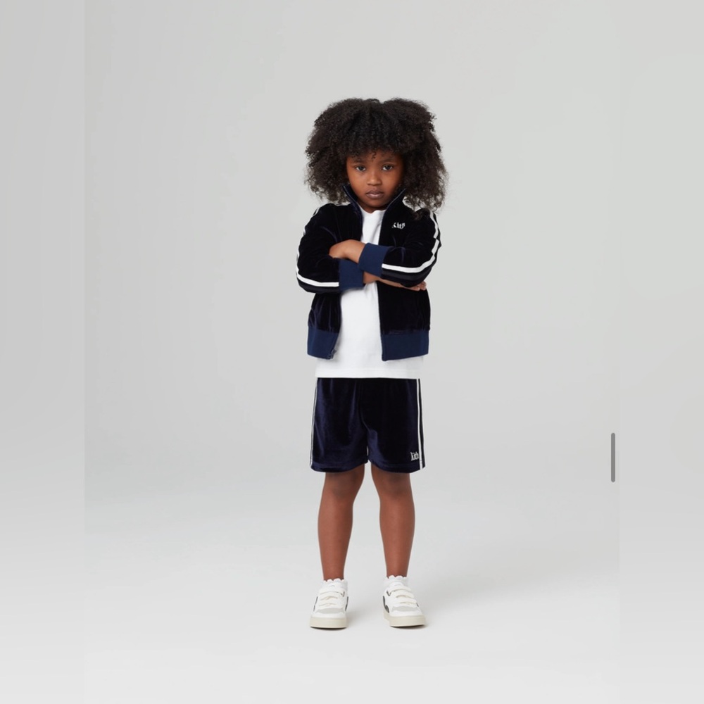 Kith kids Velour Track Suit